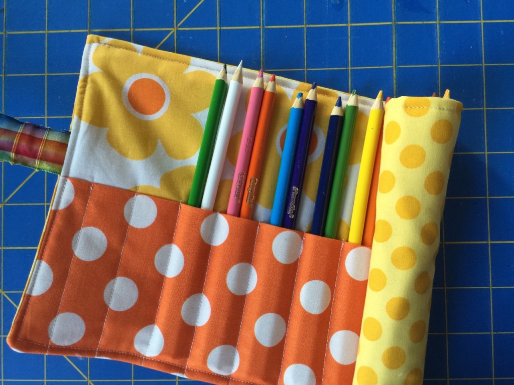 How to sew a colored pencil roll – Sewspire