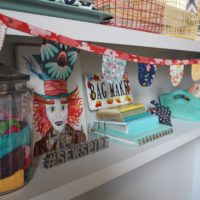 How to sew a fabric bunting banner