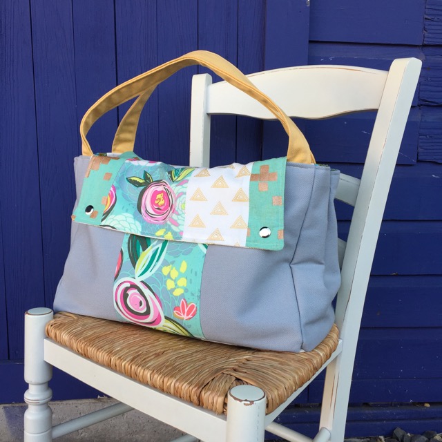 How to sew a commuter tote bag