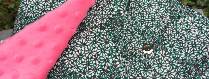 How to sew a diaper clutch and minky dot changing pad