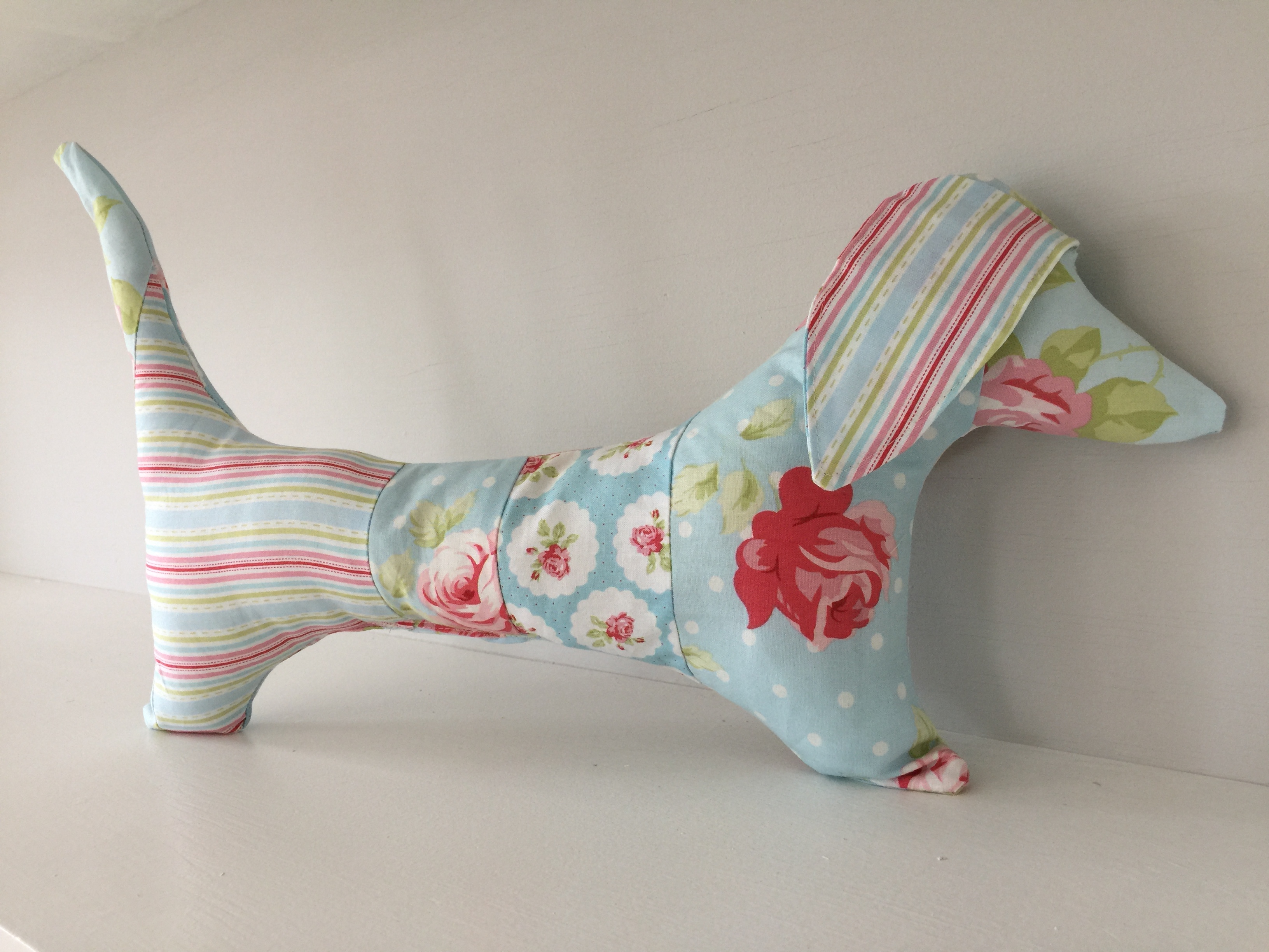 How to sew a stuffed dachshund dog with free pattern Sewspire