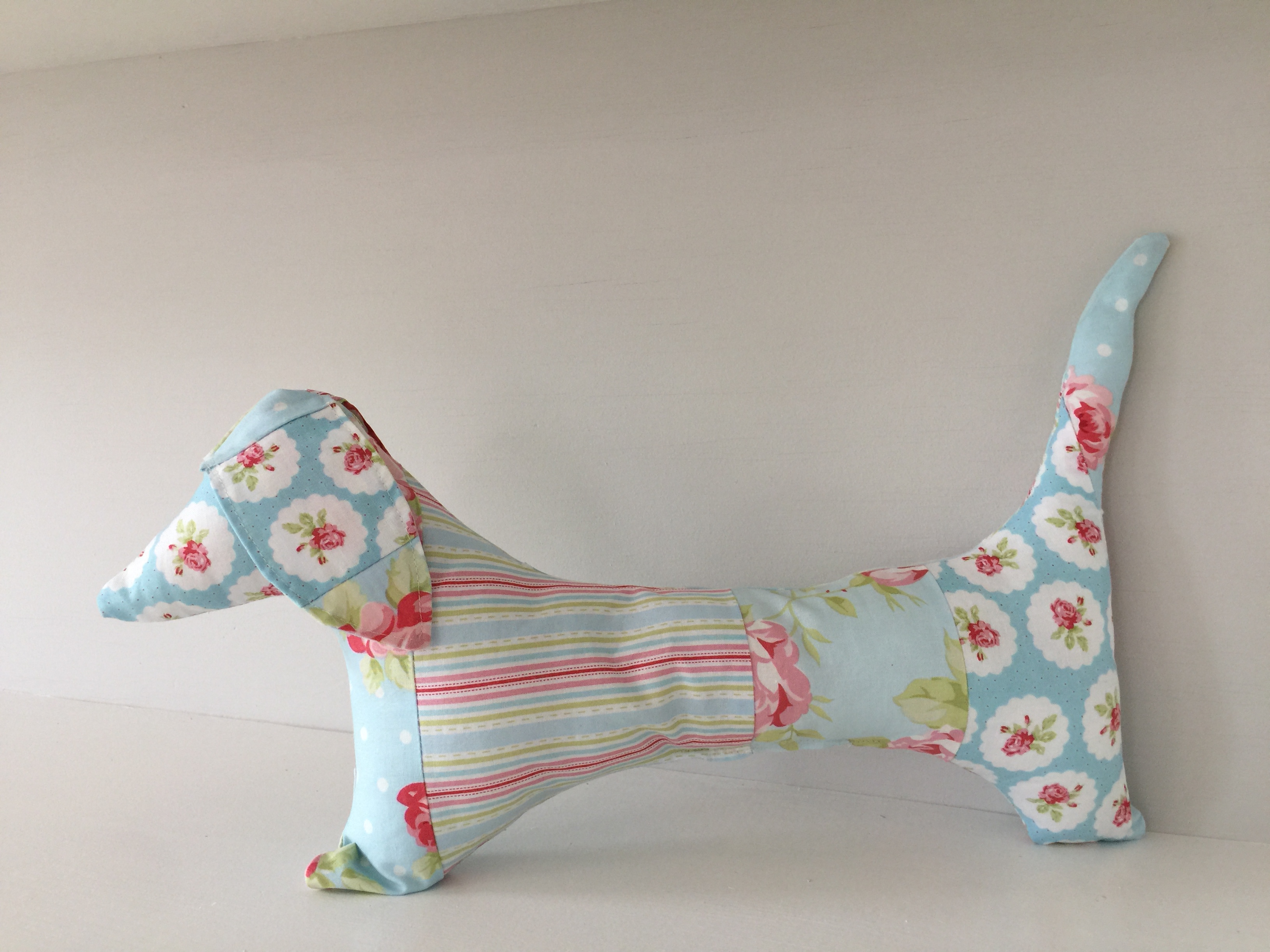 How to sew a stuffed dachshund dog with free pattern Sewspire