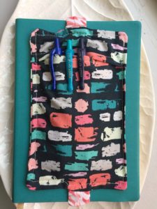 How to sew a pen pocket for your planner or journal