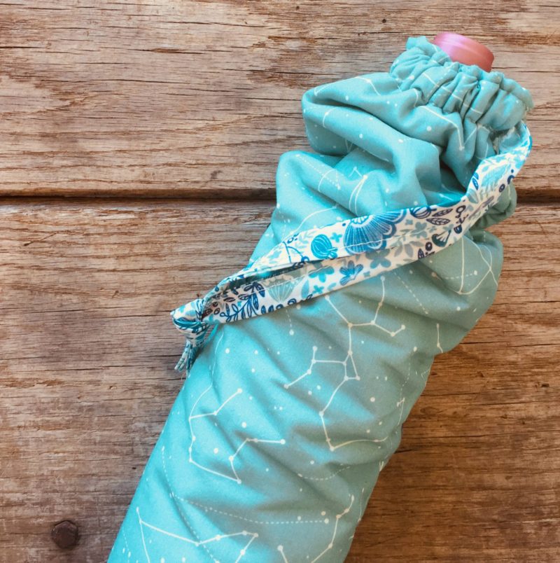 How to sew an insulated wine bag