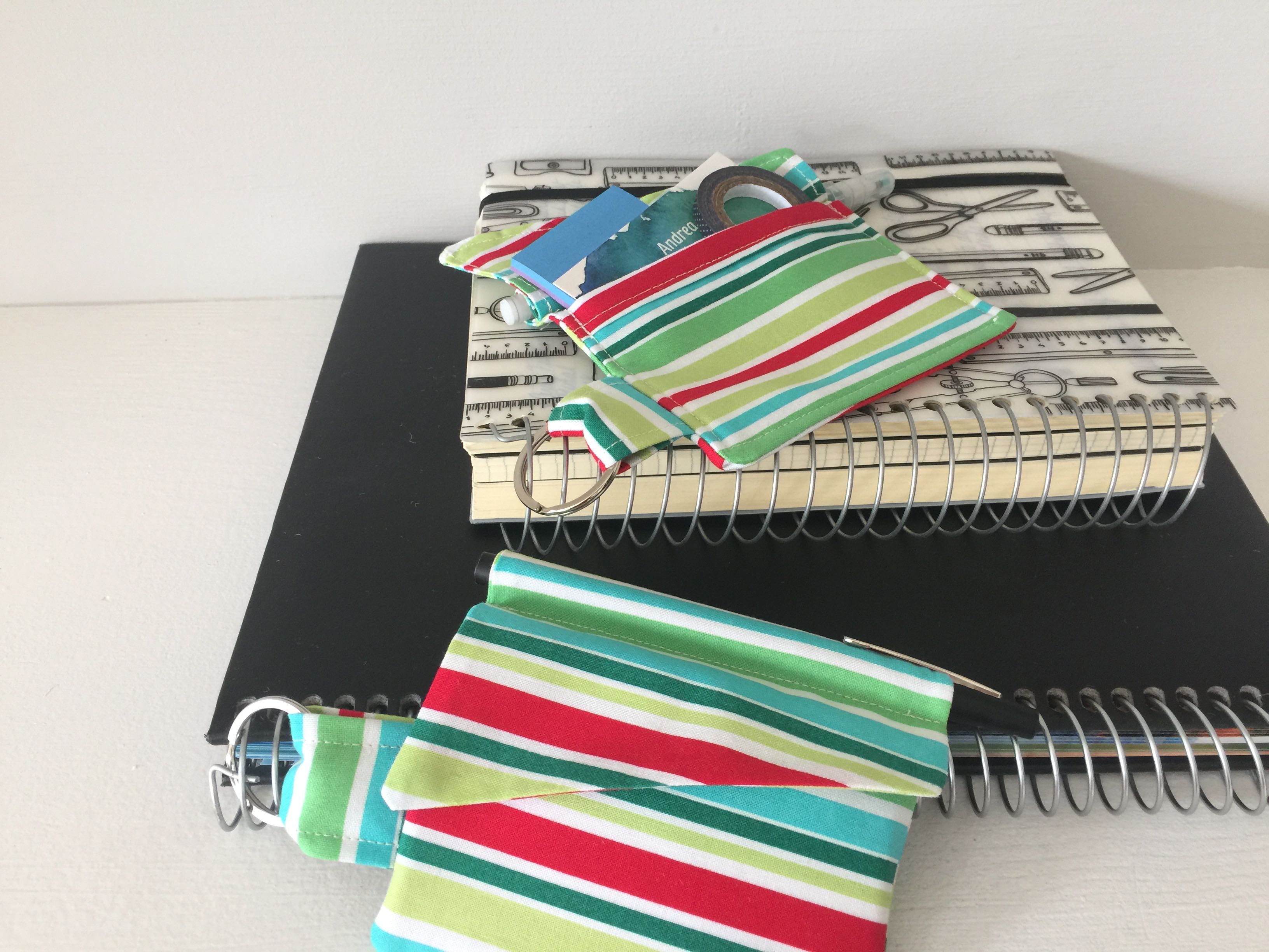 How to sew a planner pocket