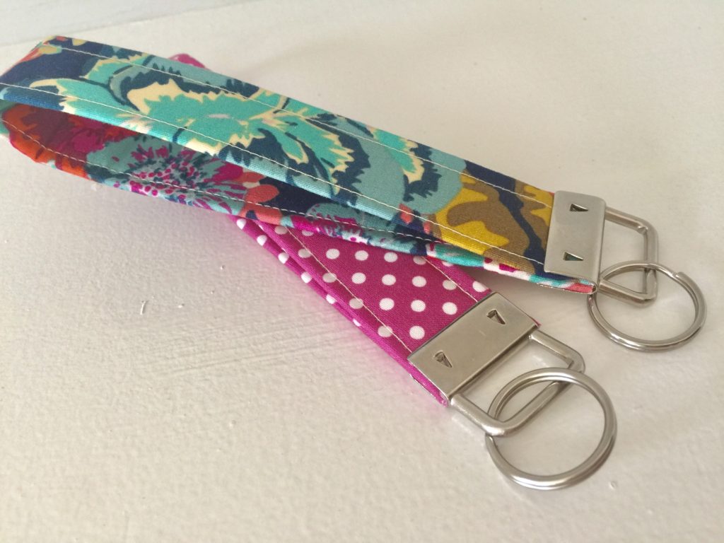 How to make a wristlet key fob