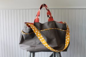 How to sew the ultimate commuter tote bag by Sewspire - Sewspire