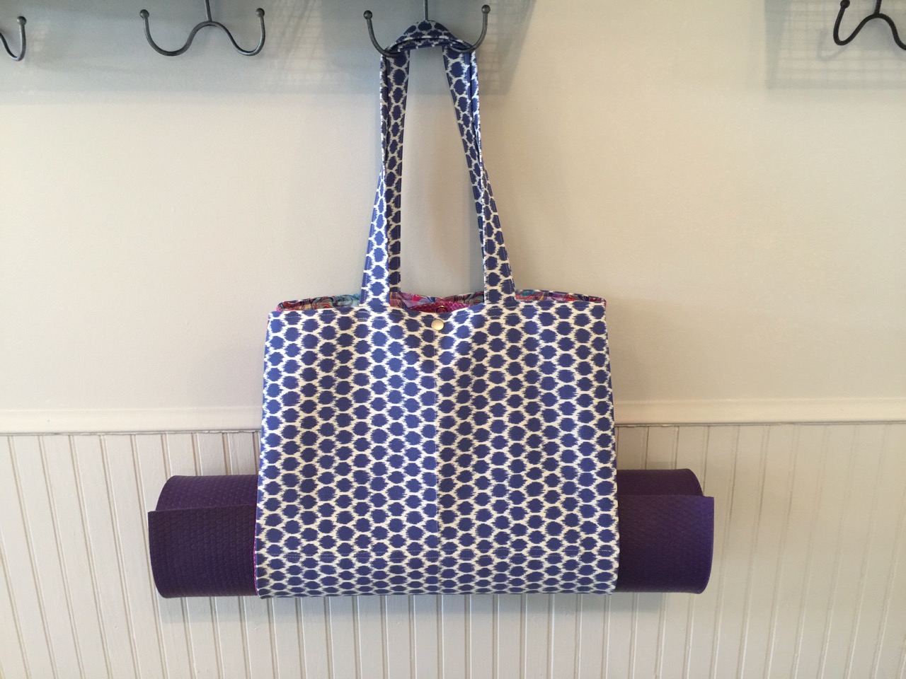 Yoga Mat Bag sewing pattern (2 designs with video tutorial) - Sew