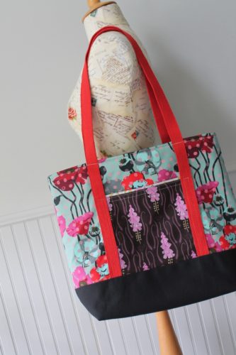 How to Sew a Two Pocket Tote Bag - Sewspire