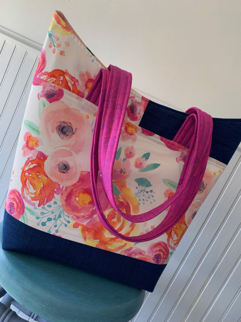 How to sew my Crescent Moon Tote Bag