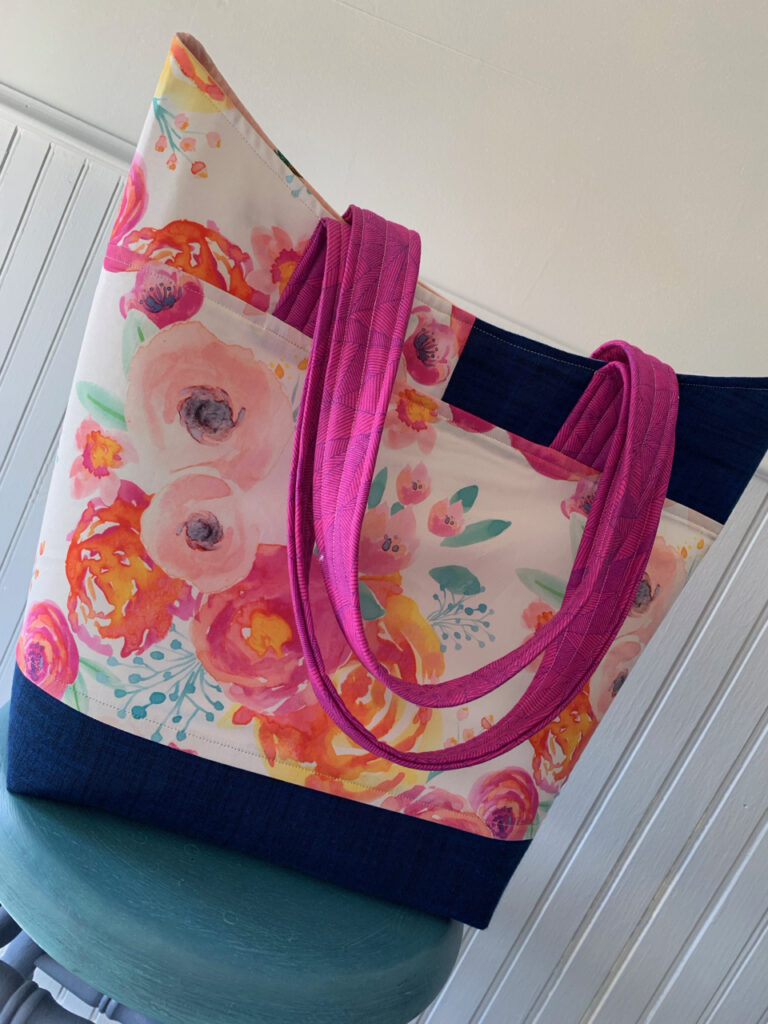 How to sew my Crescent Moon Tote Bag 