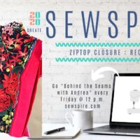 Sewspire Sewing Recipe 007: Ziptop Closure
